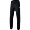 Pantalon en polyester brillant avec insert en bord-côte بنطلون بوليستر لامع مع إدخال من ريب